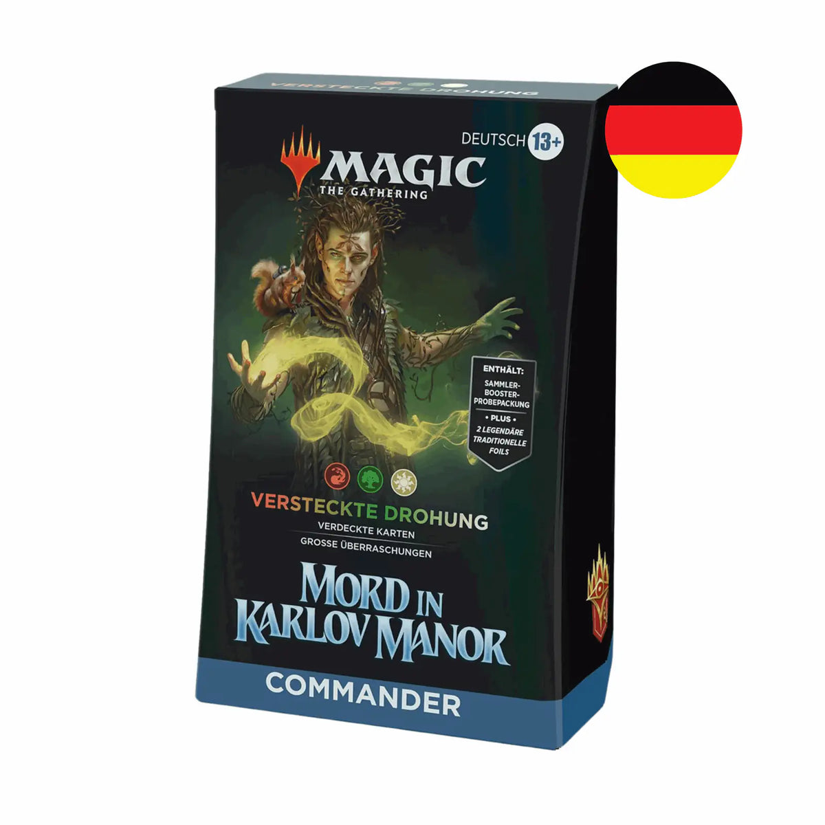 Magic: The Gathering - Mord in Karlov Manor Versteckte Drohung Commander Deck - DE
