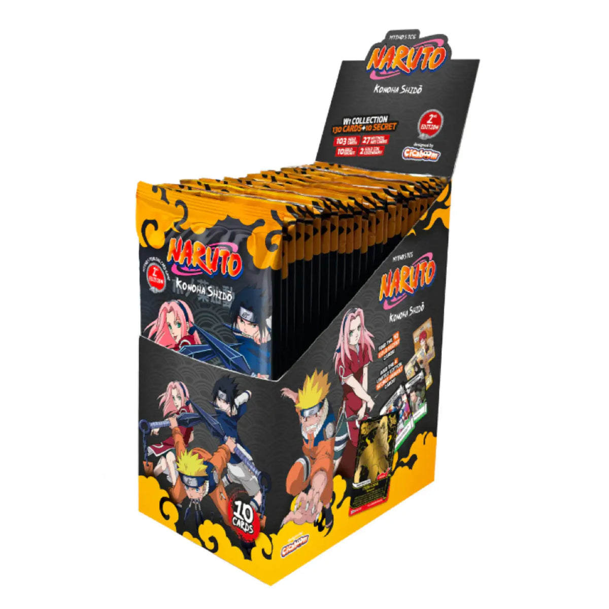 Naruto Mythos TCG - Konoha Shido Booster Display (2. Edition) - EN