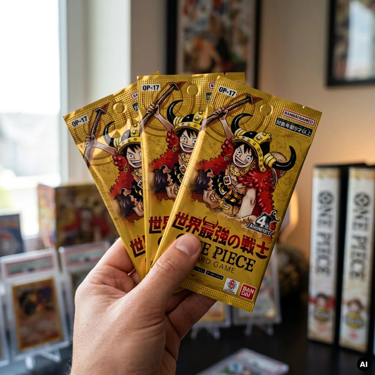 One Piece Card Game - Boîte de boosters OP17 The World’s Strongest Warriors - Japonais