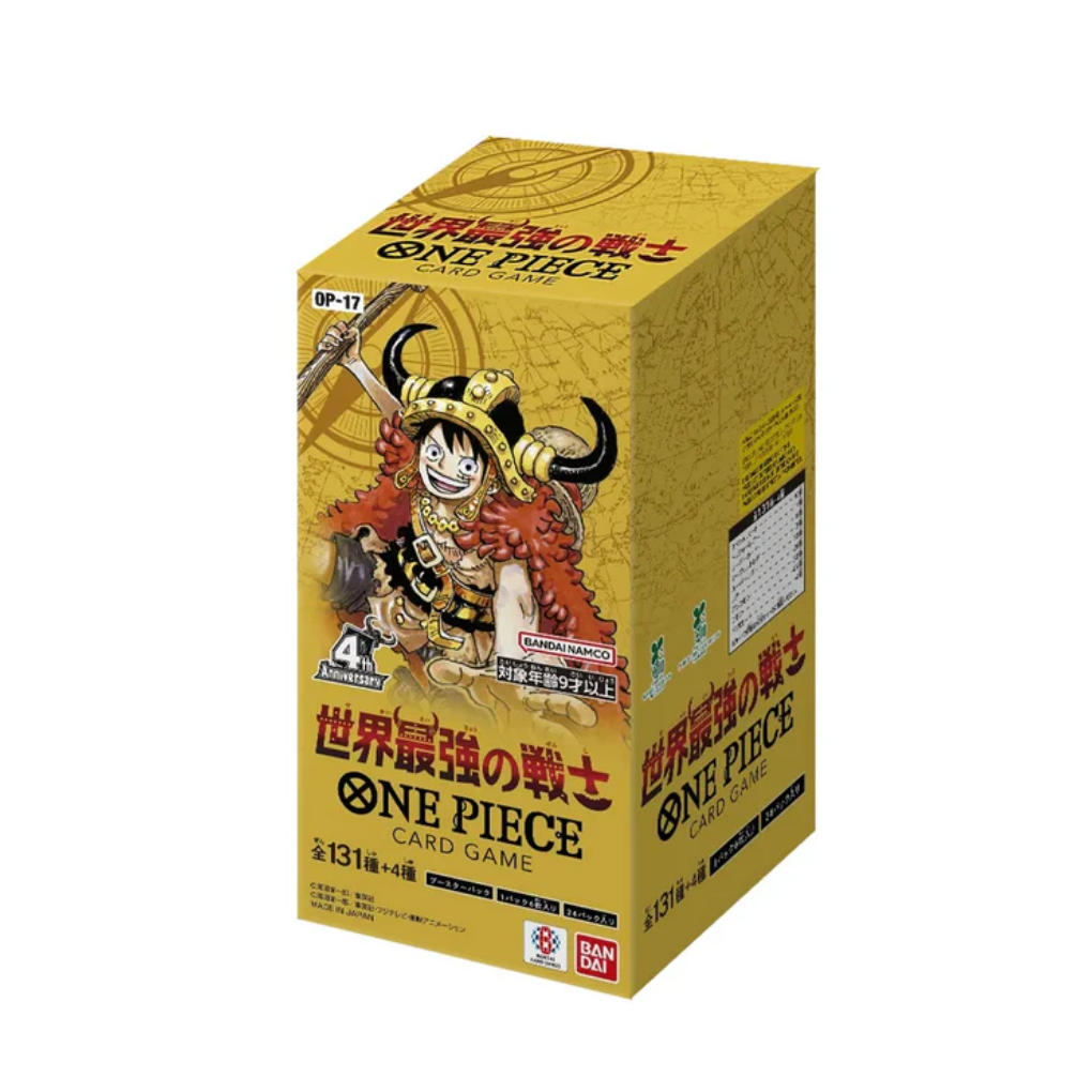 One Piece Card Game - OP17 Booster Display The World’s Strongest Warriors - Japanese