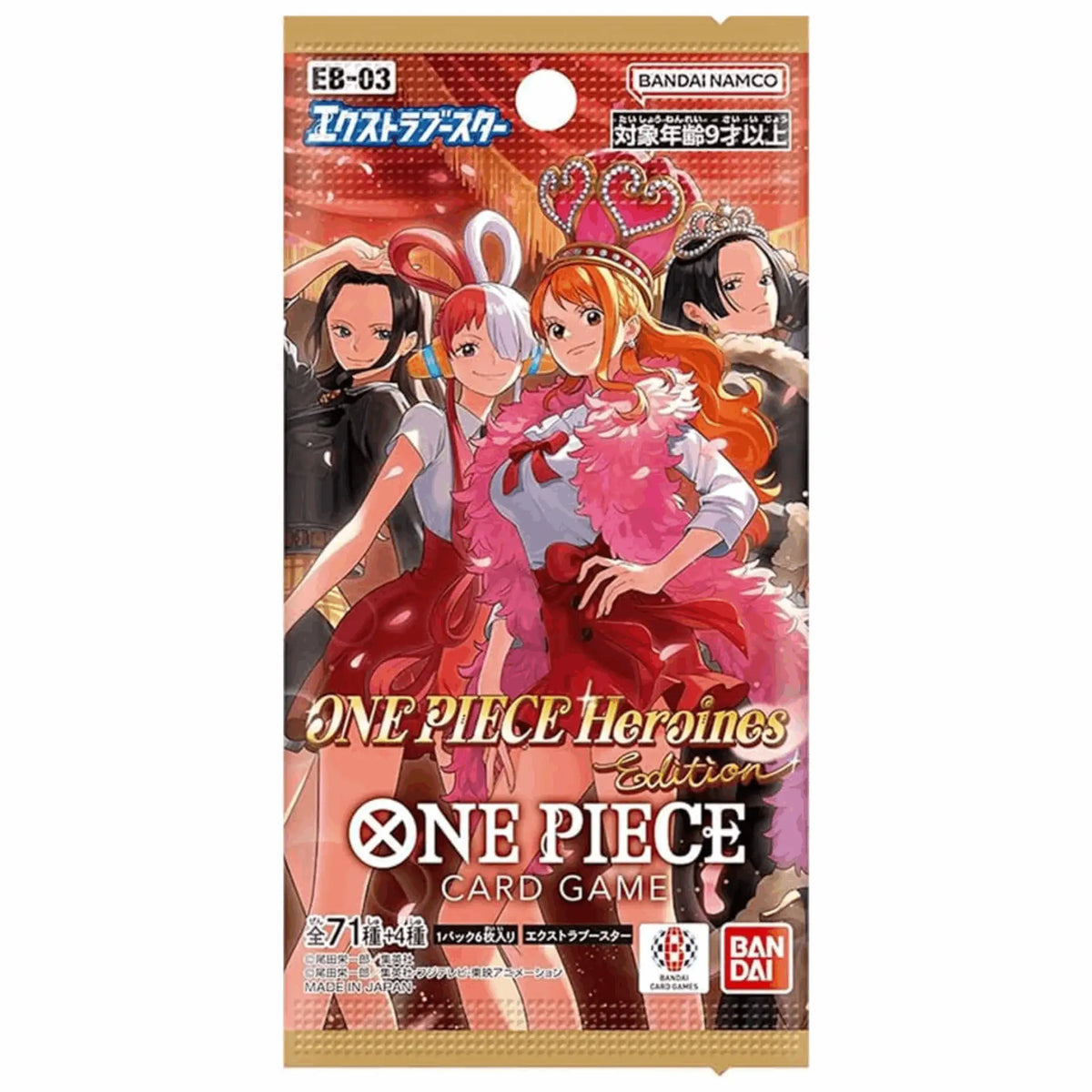 One Piece Card Game - Heroines Edition EB03 Booster Pack - JPN