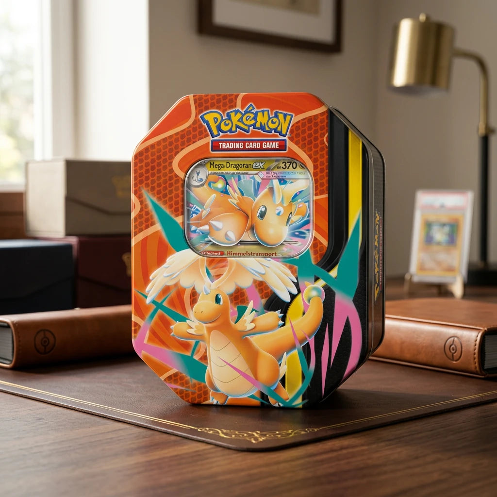 Pokémon - Mega-Entwicklung Boîte métal #130 Mega-Dracaufeu-ex - Allemand
