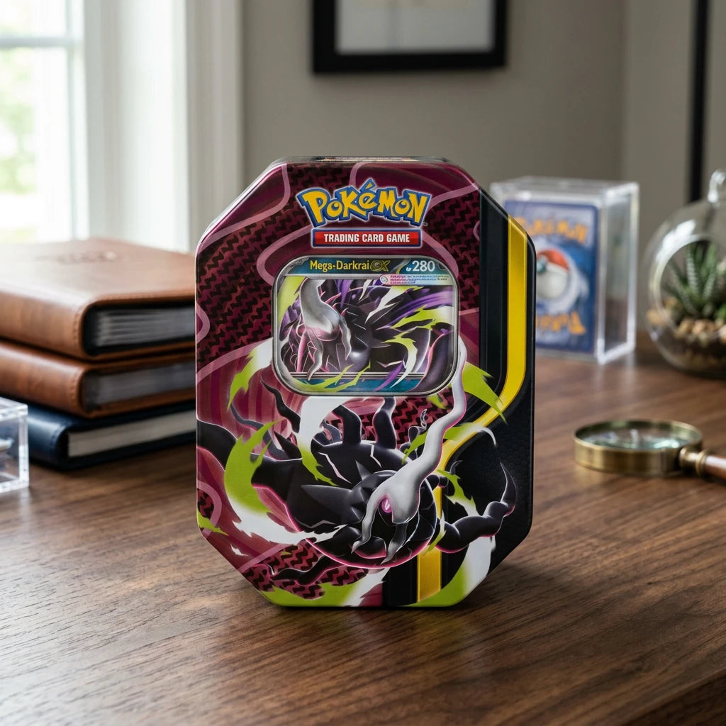 Pokémon - Mega-Entwicklung Boîte métal #131 Mega-Darkrai-ex - Allemand