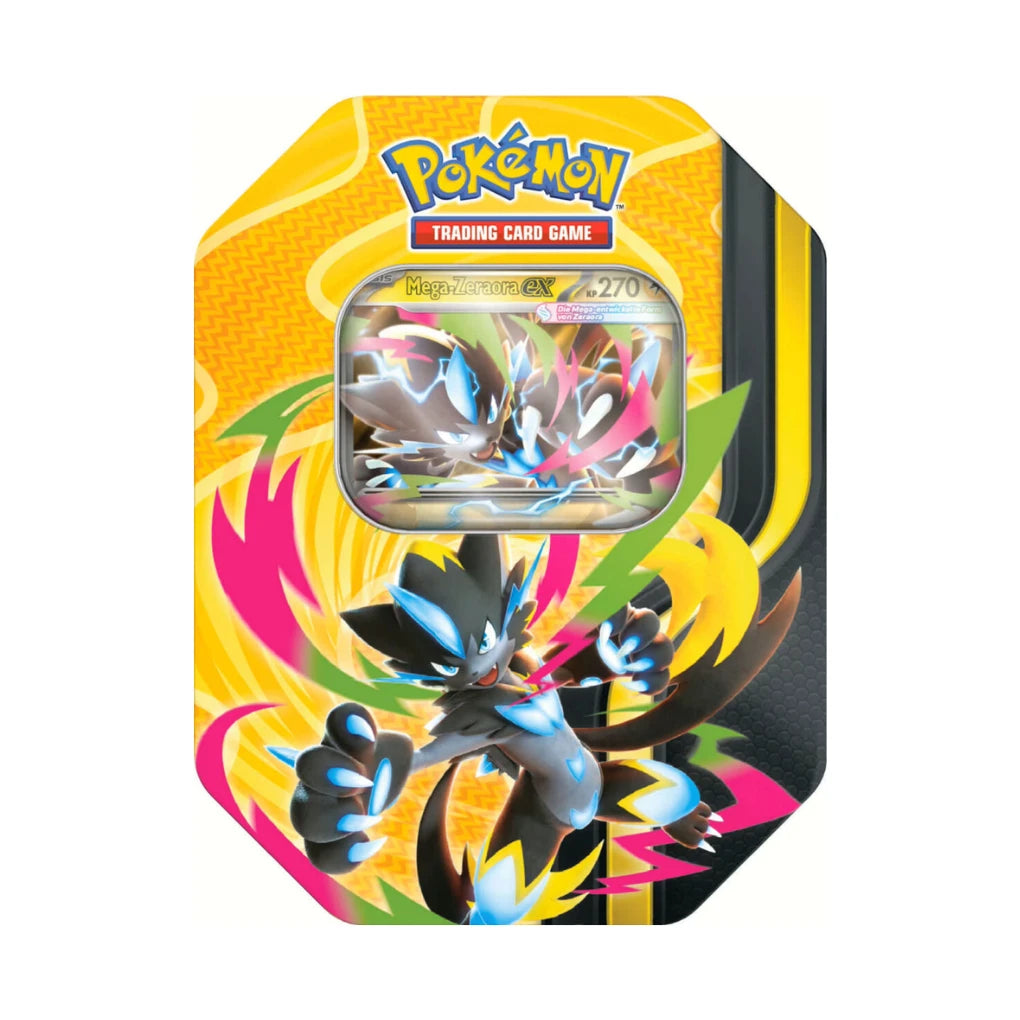 Pokémon - Mega-Entwicklung Boîte métal #132 Mega-Zeraora-ex - Allemand