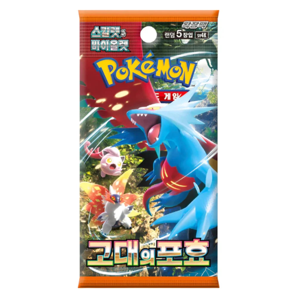 Pokémon - Ancient Roar Booster Pack - Korean