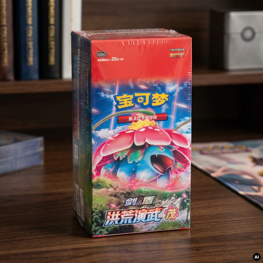 Pokémon - Primordial Arts Overgrow CS3aC Display jumbo - Chinois