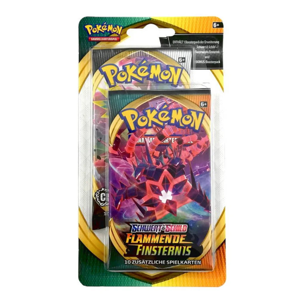 Pokémon Flammende Finsternis & Clash der Rebellen Blister 2-Pack - Allemand