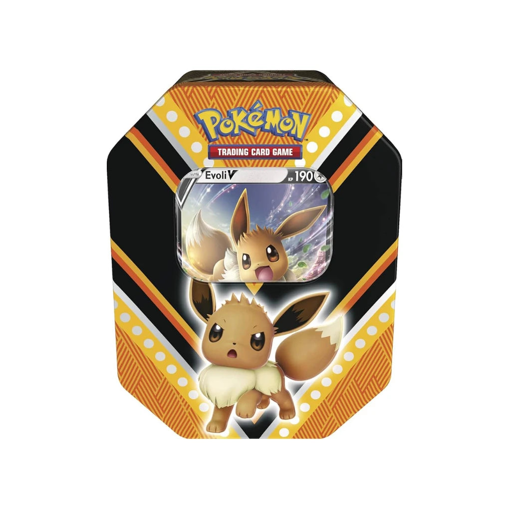 Pokémon - V-Power Boîte métal Évoli-V - Allemand