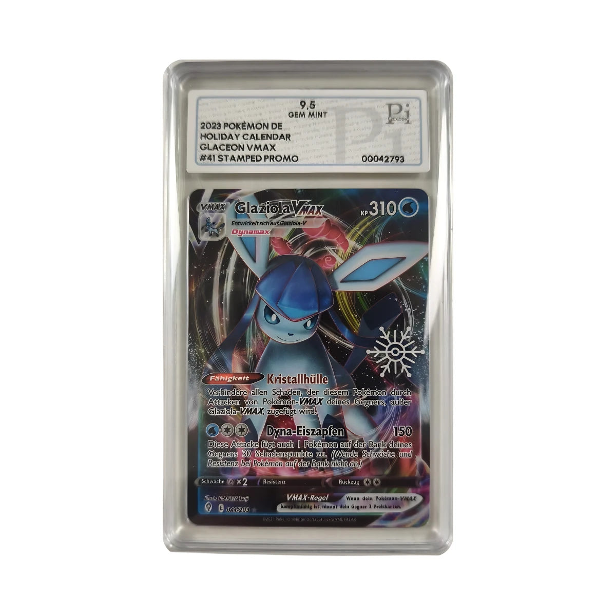 Pokémon - Givrali VMAX Promo Tamponné #41 (Calendrier de l’Avent) – PI 9.5 Gem mint