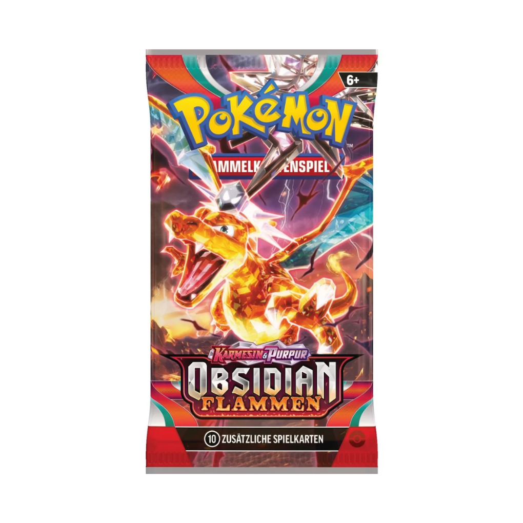 Pokémon - Karmesin & Purpur Obsidianflammen Boîte de boosters - Allemand