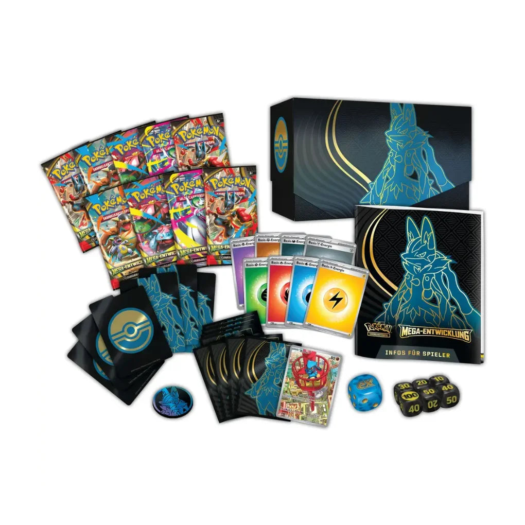 Pokémon - ME01 Lucario Elite Trainer Box - German