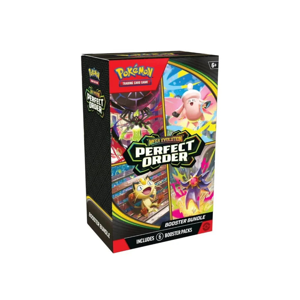 Pokémon - Lot de boosters Mega Evolution Perfect Order - Anglais