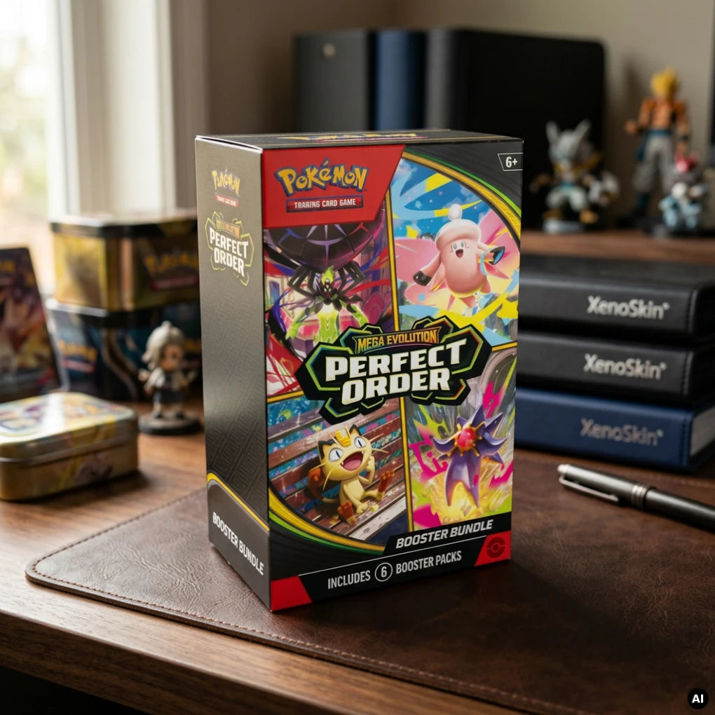 Pokémon - Lot de boosters Mega Evolution Perfect Order - Anglais