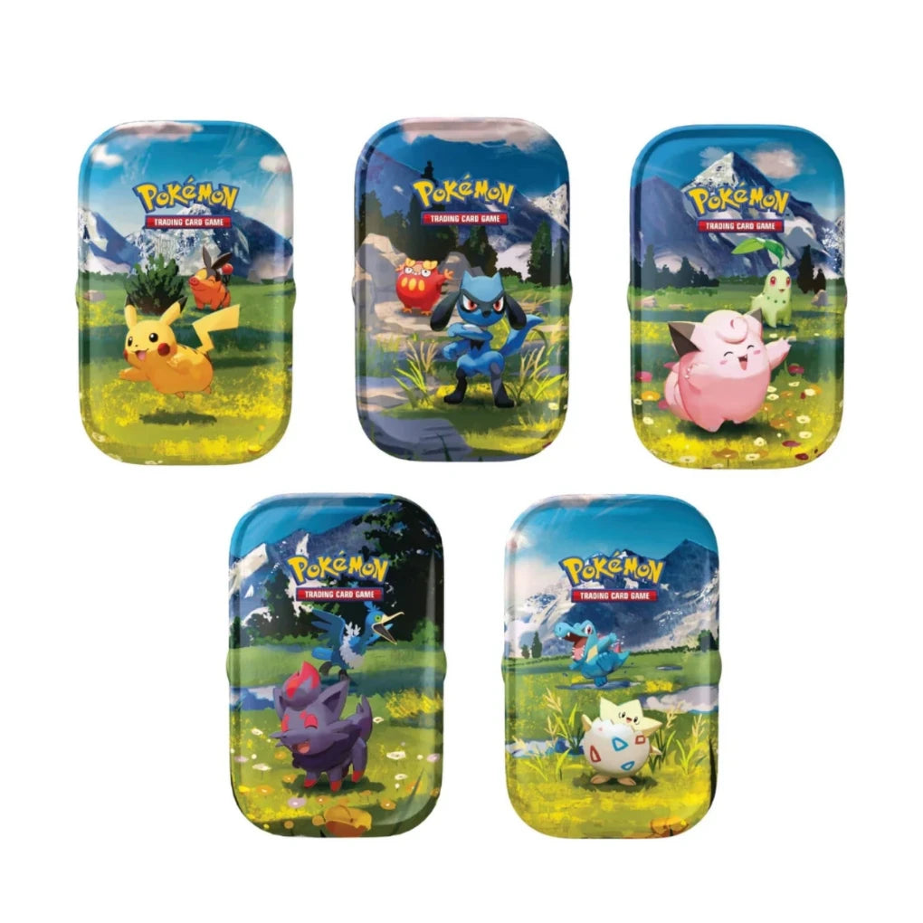 Pokémon - Mega Evolution Ascended Heroes Mini boîte métal (design aléatoire) - Anglais