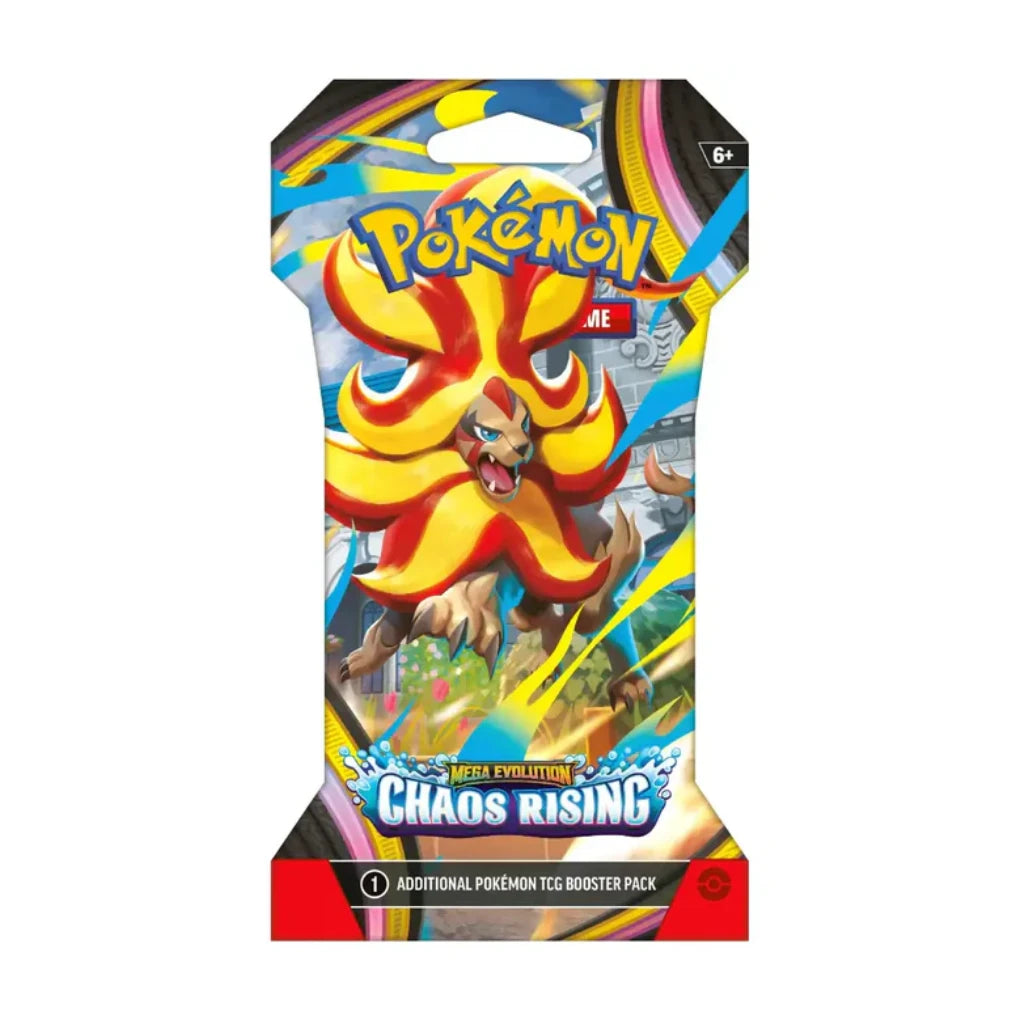 Pokémon - Mega Evolution: Chaos Rising 1x Sleeved Booster - EN