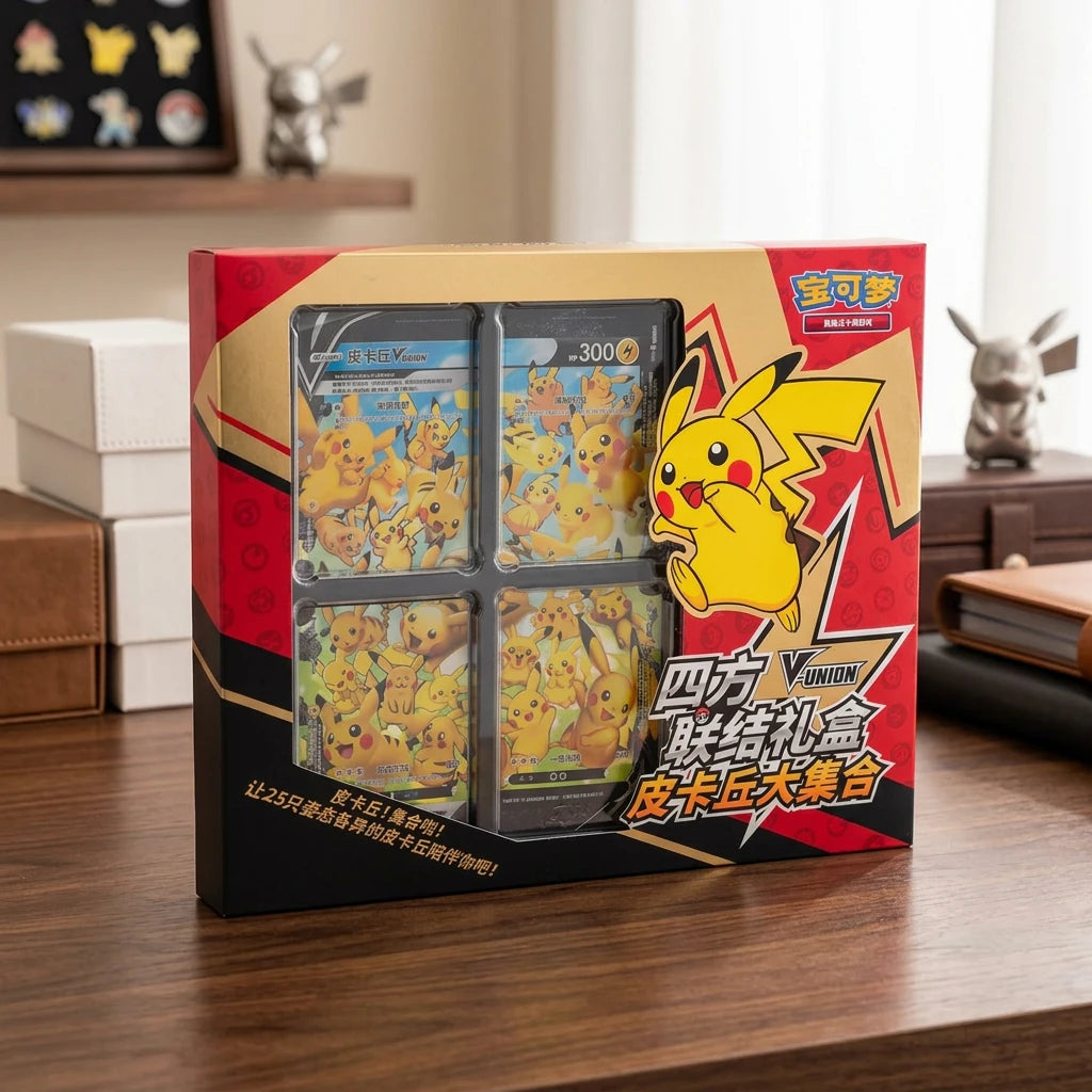 Pokémon - Pikachu V-UNION Coffret Collection Cadre de Cartes - Chinois