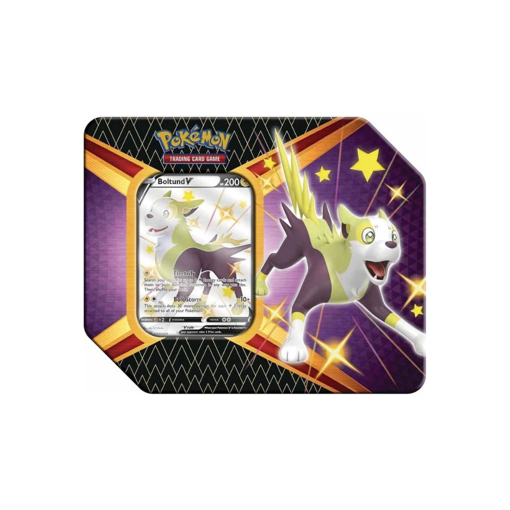 Pokémon - Shining Fates Boîte métal Boltund-V - Anglais
