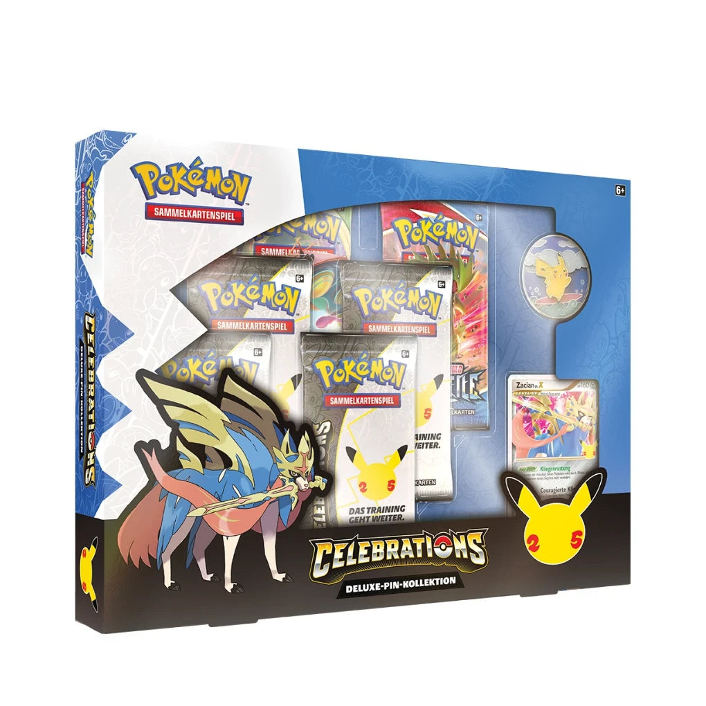 Pokémon - Celebrations Deluxe Pin Collection Box - German
