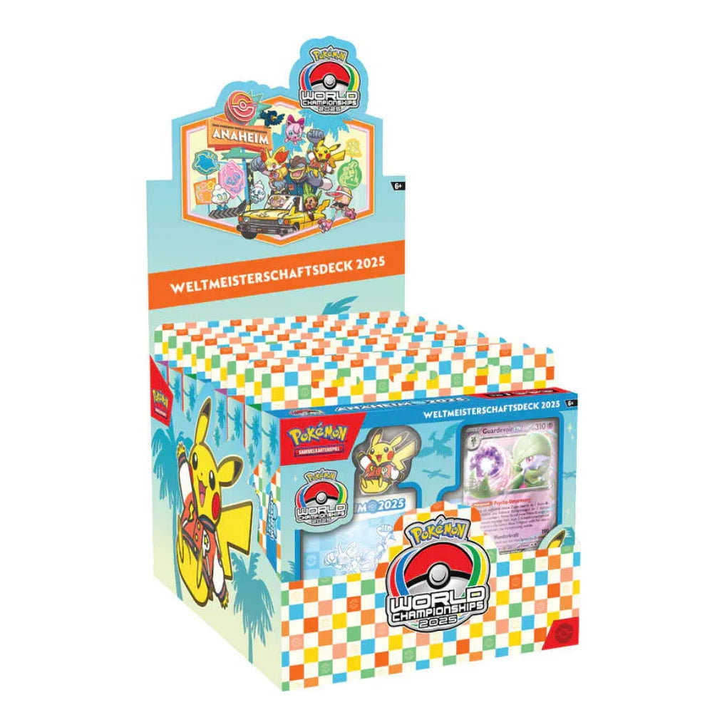 Pokémon - World Championship Deck Booster Display 2025 - DE