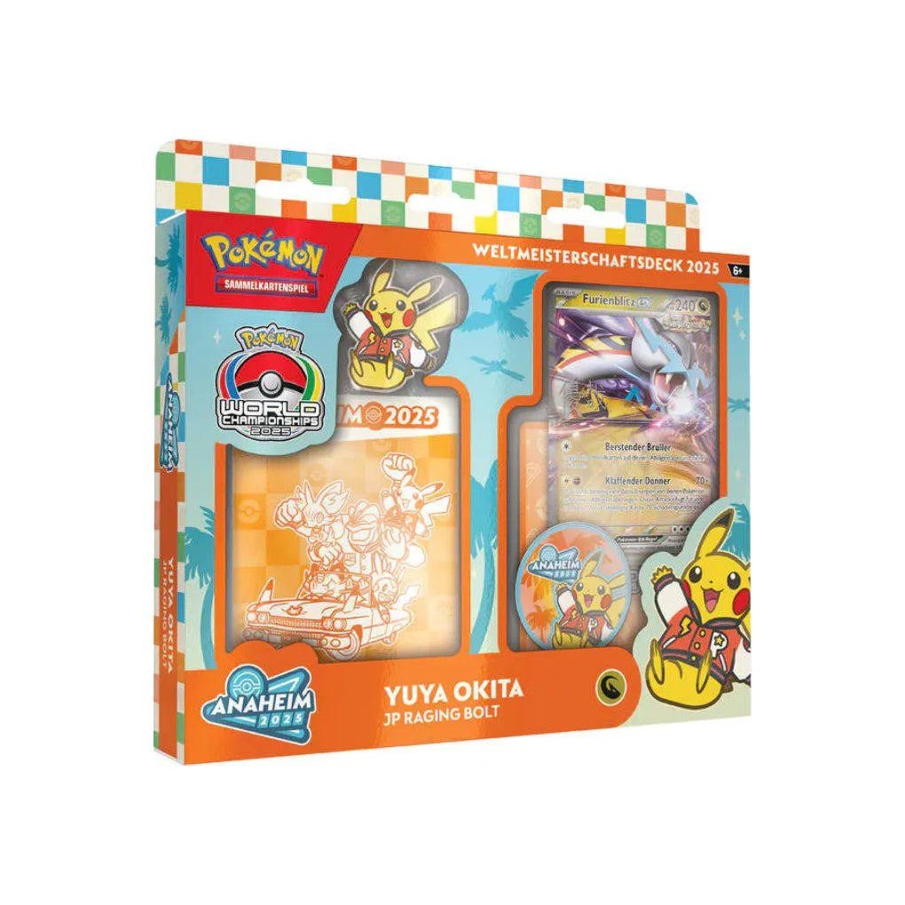 Pokémon - Display de boosters Deck Championnat du Monde 2025 - Allemand