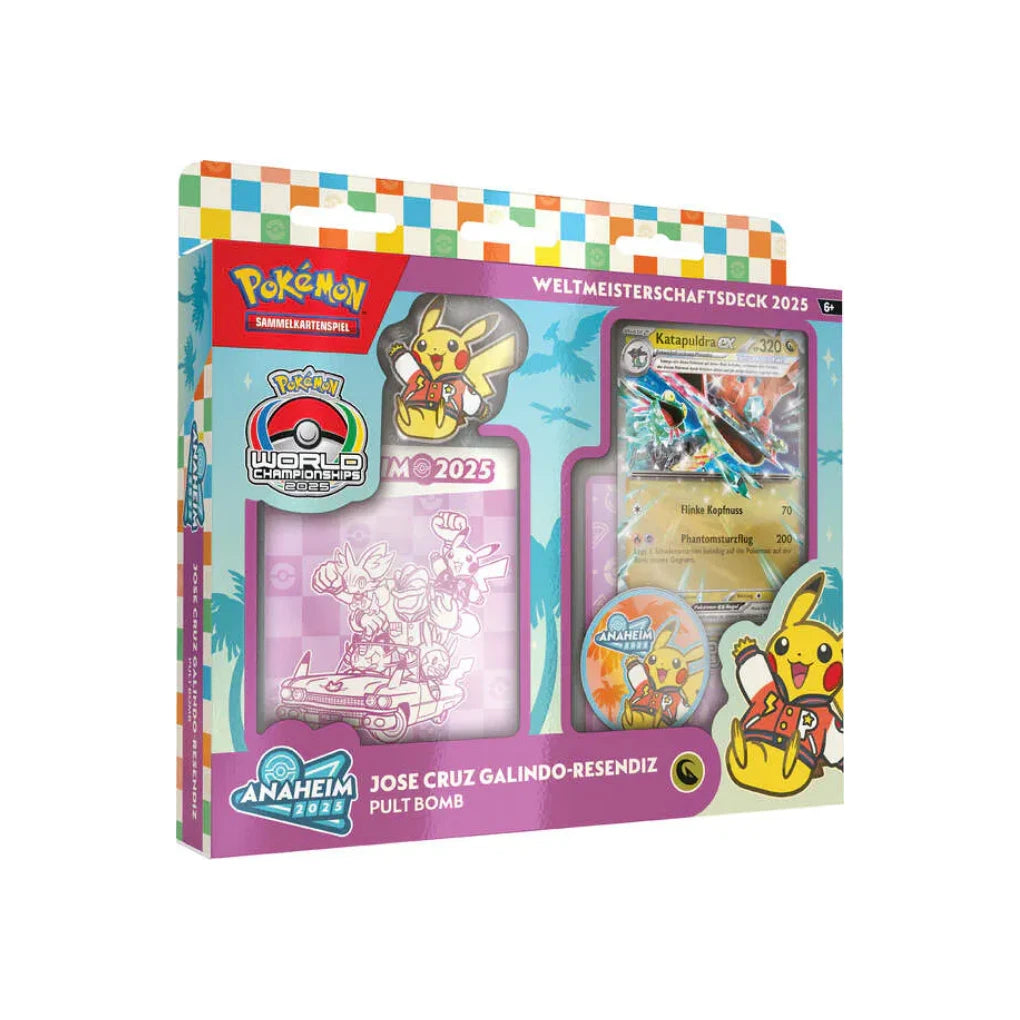 Pokémon - Display de boosters Deck Championnat du Monde 2025 - Allemand