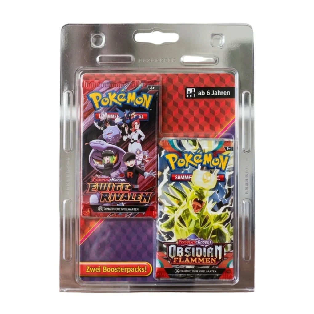 Pokémon - Ewige Rivalen & Obsidian Flammen Blister 2-Pack - Allemand