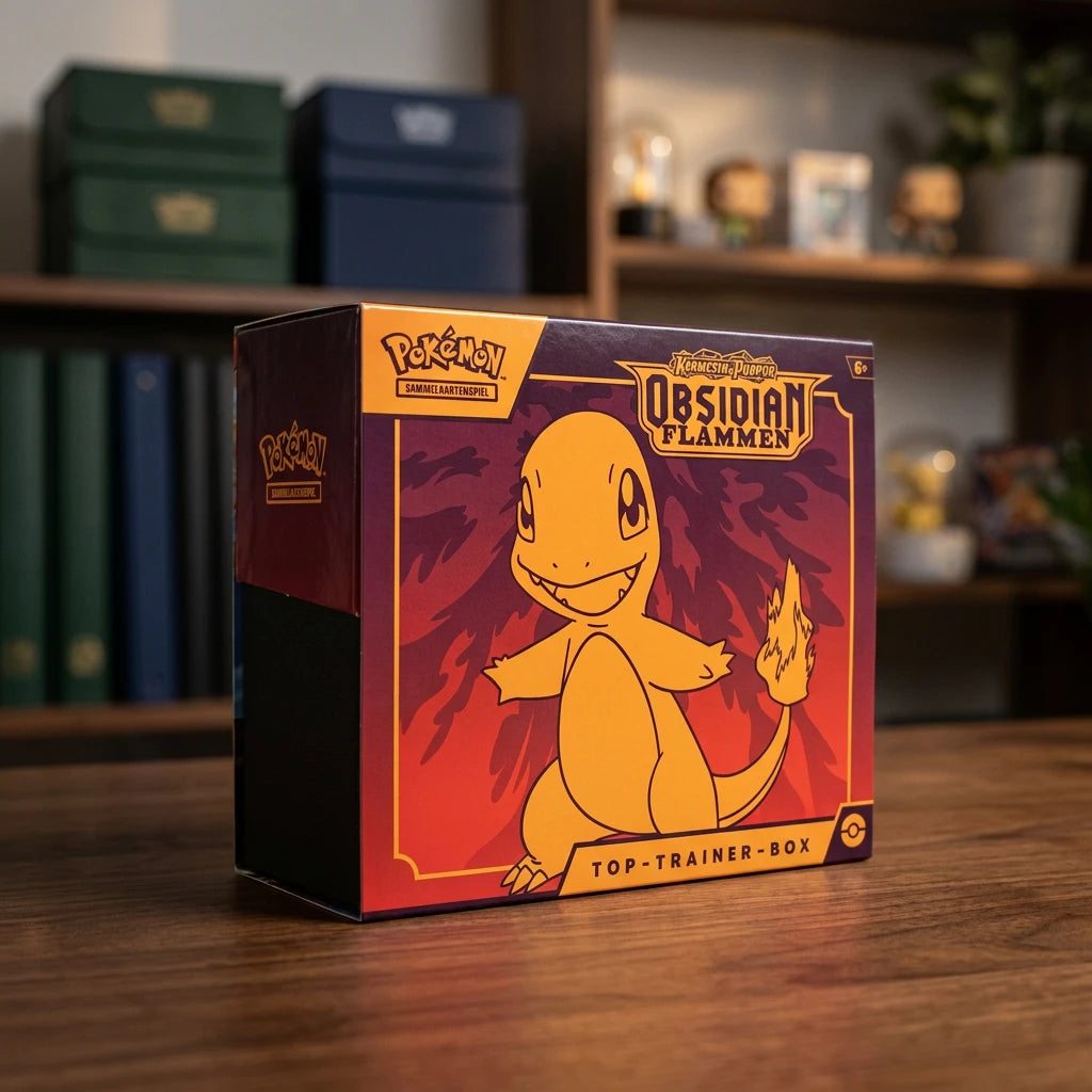 Pokémon - Karmesin & Purpur Obsidianflammen Elite Trainer Box - German