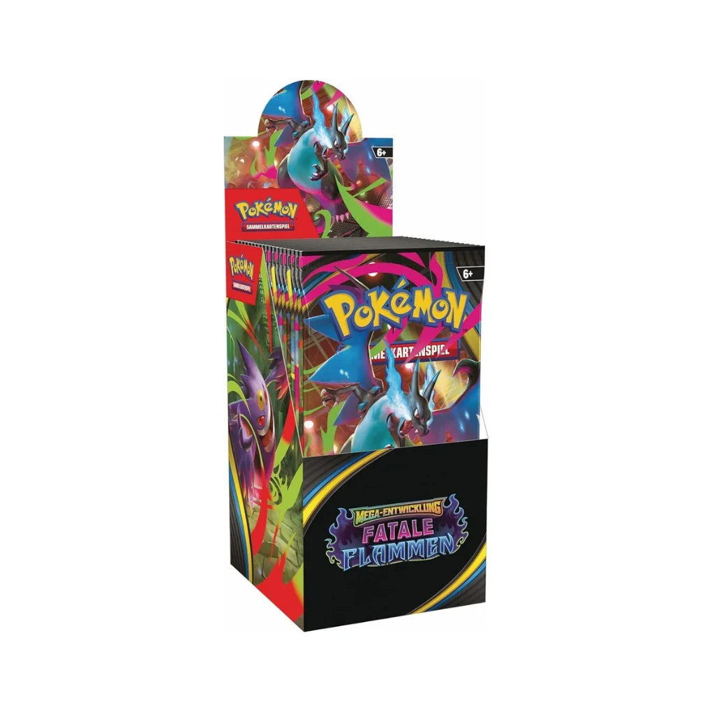Pokémon - Fatale Flammen Boîte de boosters 18 - Allemand