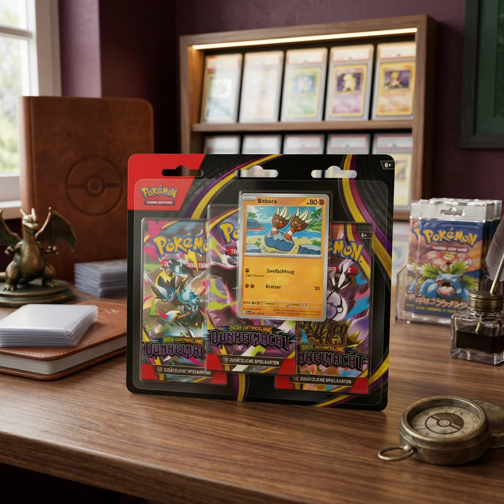 Pokémon - Méga Évolution : Nuit obscure Blister 3-pack - Allemand