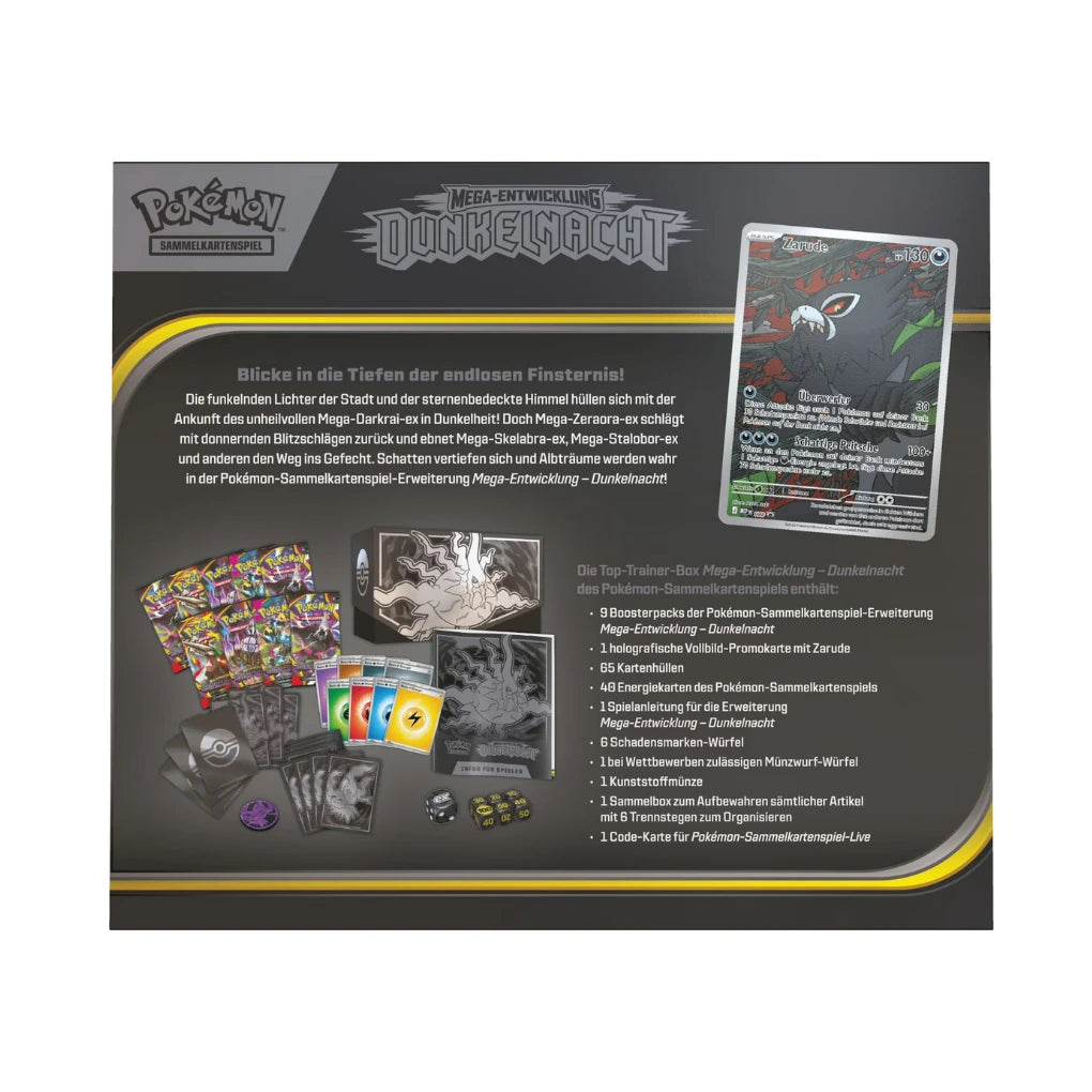 Pokémon - Mega Evolution: Dark Night Elite Trainer Box - German