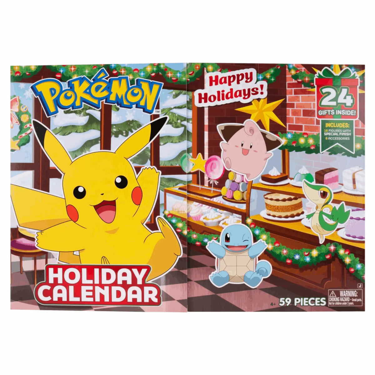 Pokémon - Holiday Figures Calendar - EN
