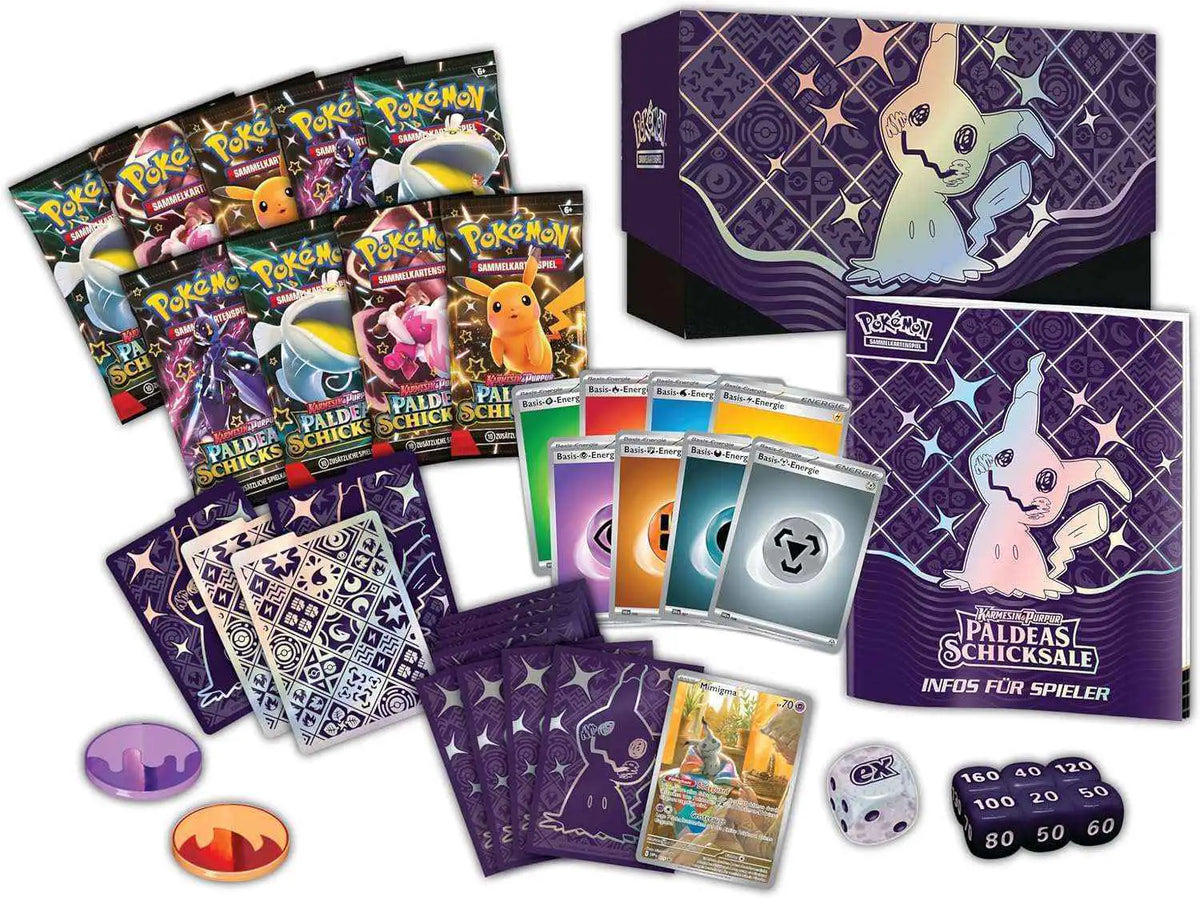 Pokémon -  Karmesin & Purpur: Paldeas Schicksale Top Trainer Box - DE
