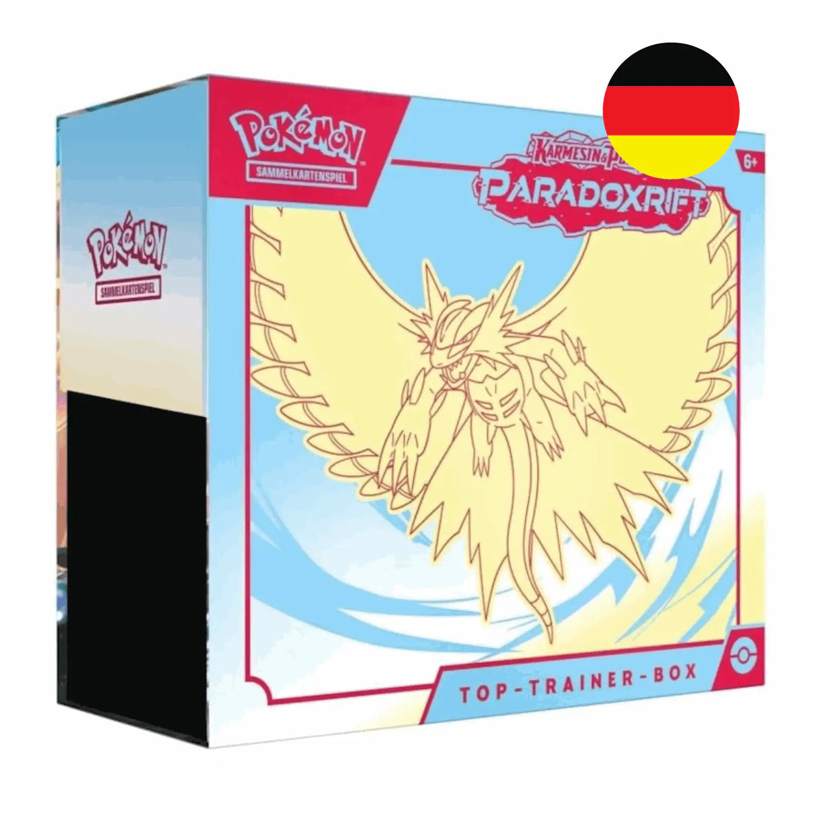 Pokémon - Karmesin & Purpur: Paradox Rift Donnersichel Top Trainer Box - DE