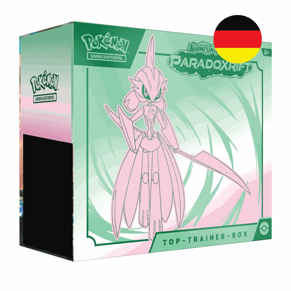 Pokémon - Karmesin & Purpur: Paradox Rift Eisenkrieger Top Trainer Box - DE