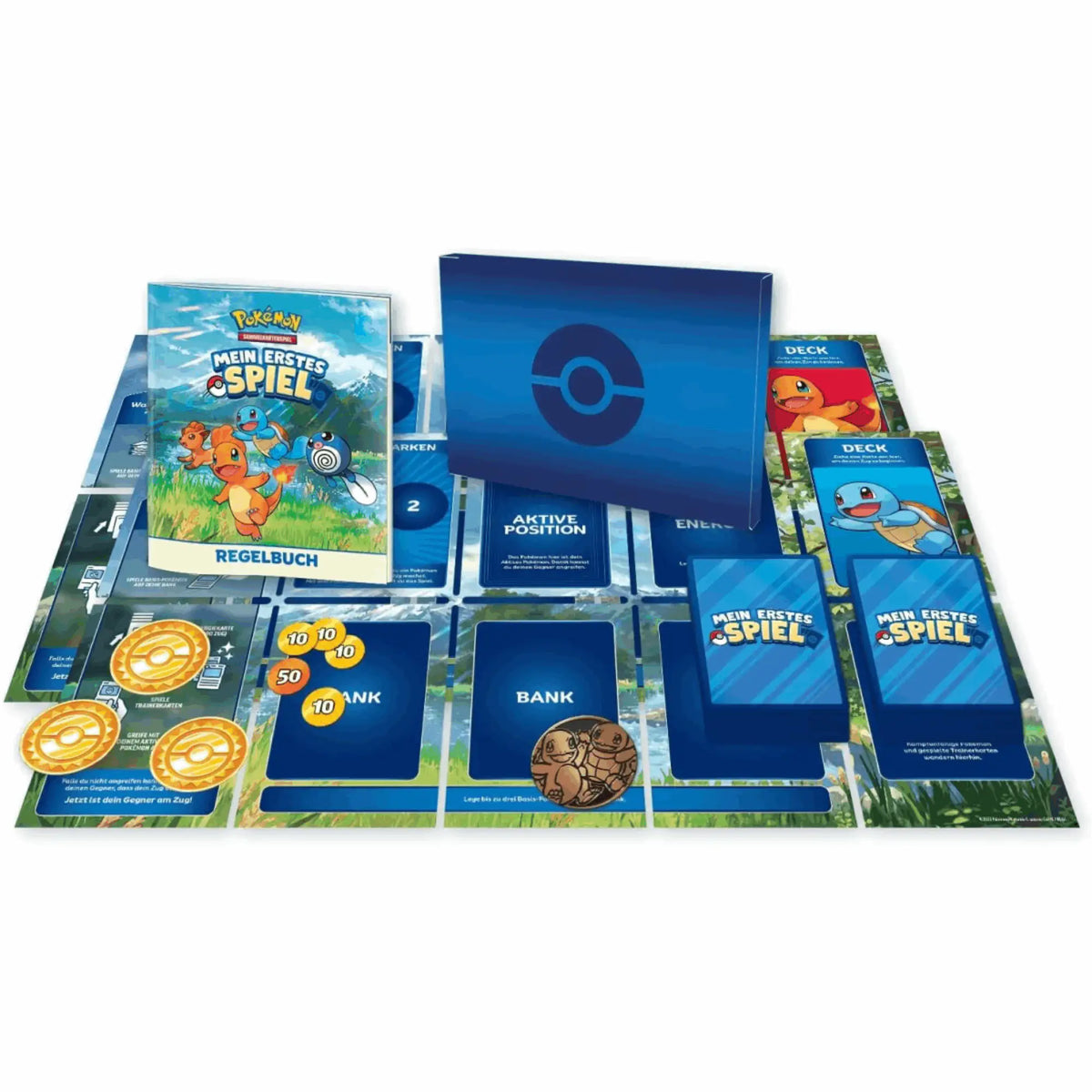 Pokémon - Mein erstes Spiel 2 Decks mit Glumanda & Schiggy - DE
