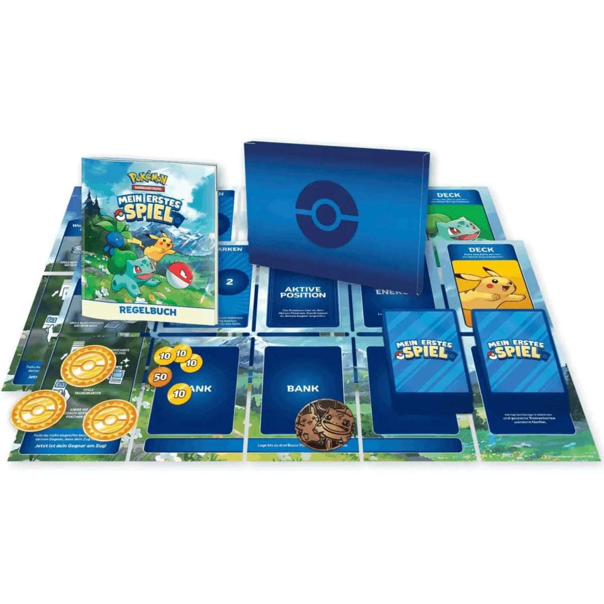 Pokémon - Mein erstes Spiel 2 Decks mit Pikachu & Bisasam - DE