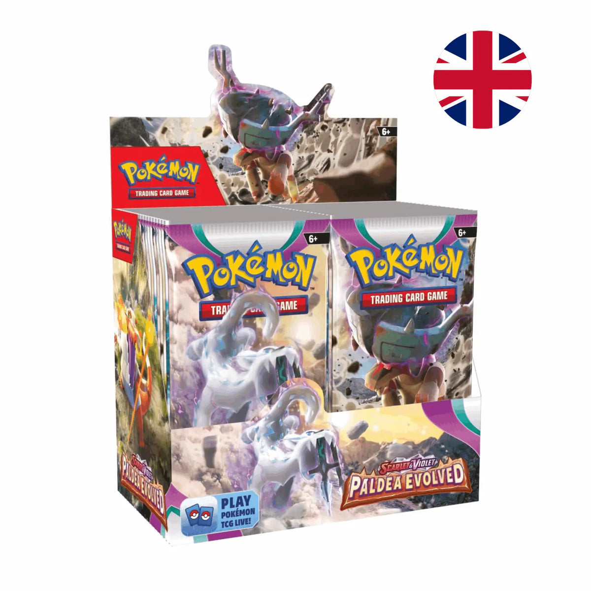 Pokémon - Scarlet & Violet: Paldea Evolved Booster Display Box - EN