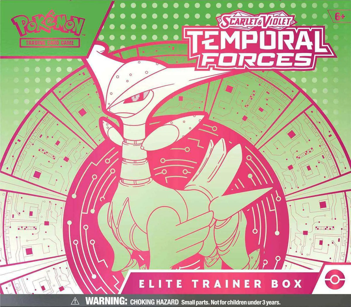 Pokémon - Scarlet & Violet: Temporal Forces Iron Leaves Elite Trainer Box - EN