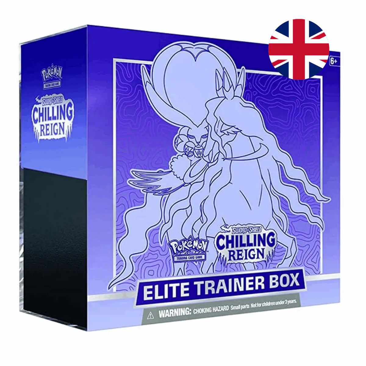 Pokémon - Sword & Shield: Chilling Reign Elite Trainer Box (lila) - EN