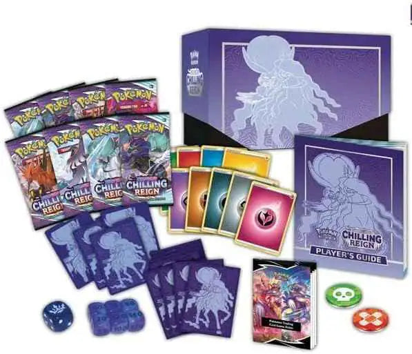 Pokémon - Sword & Shield: Chilling Reign Elite Trainer Box (lila) - EN