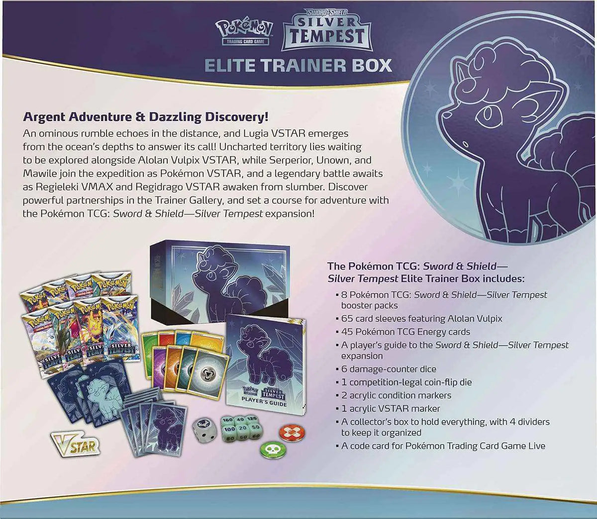 Pokémon - Sword & Shield: Silver Tempest Elite Trainer-Box - EN