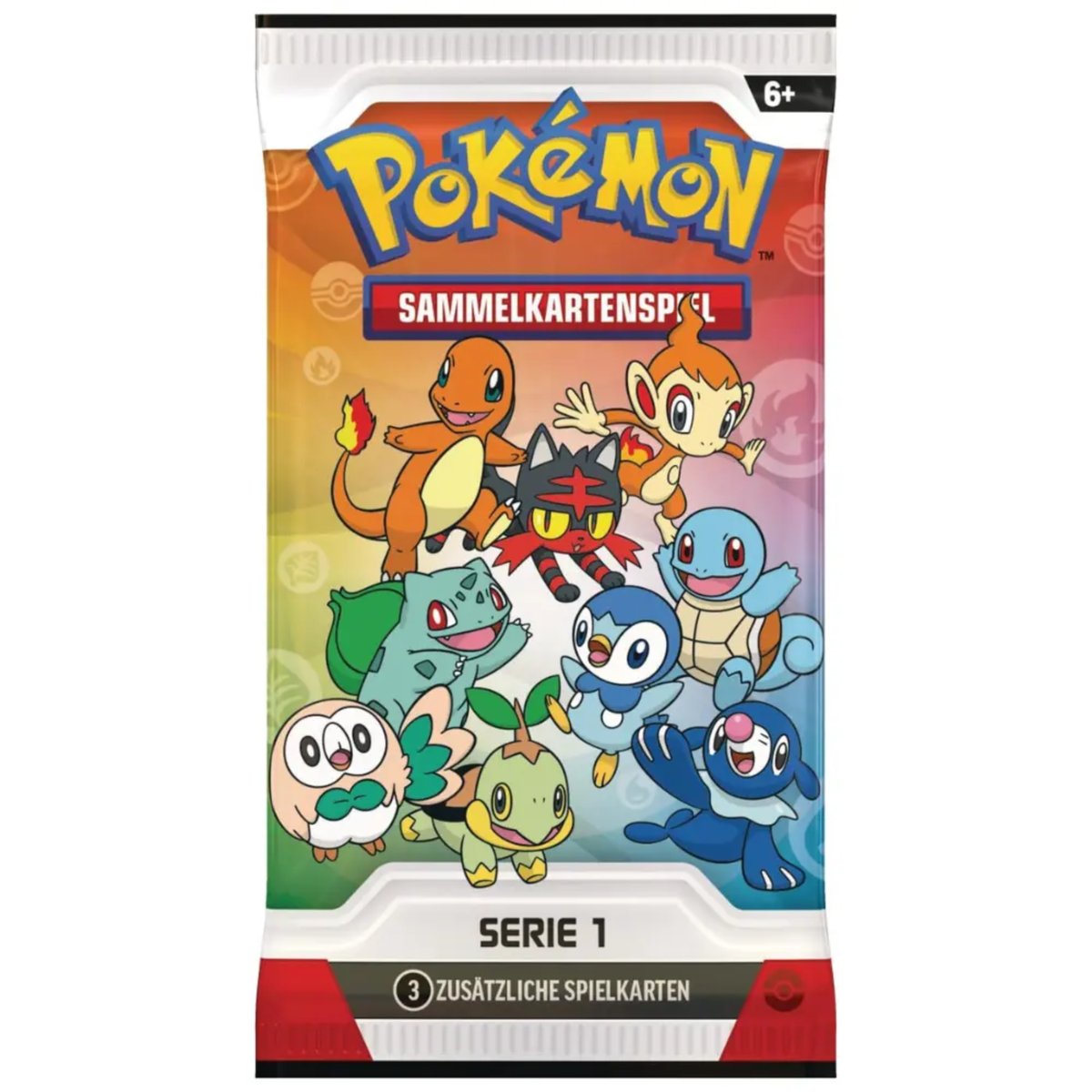 Pokémon - Coffret collection Illustration Premier partenaire Série 1 - Allemand