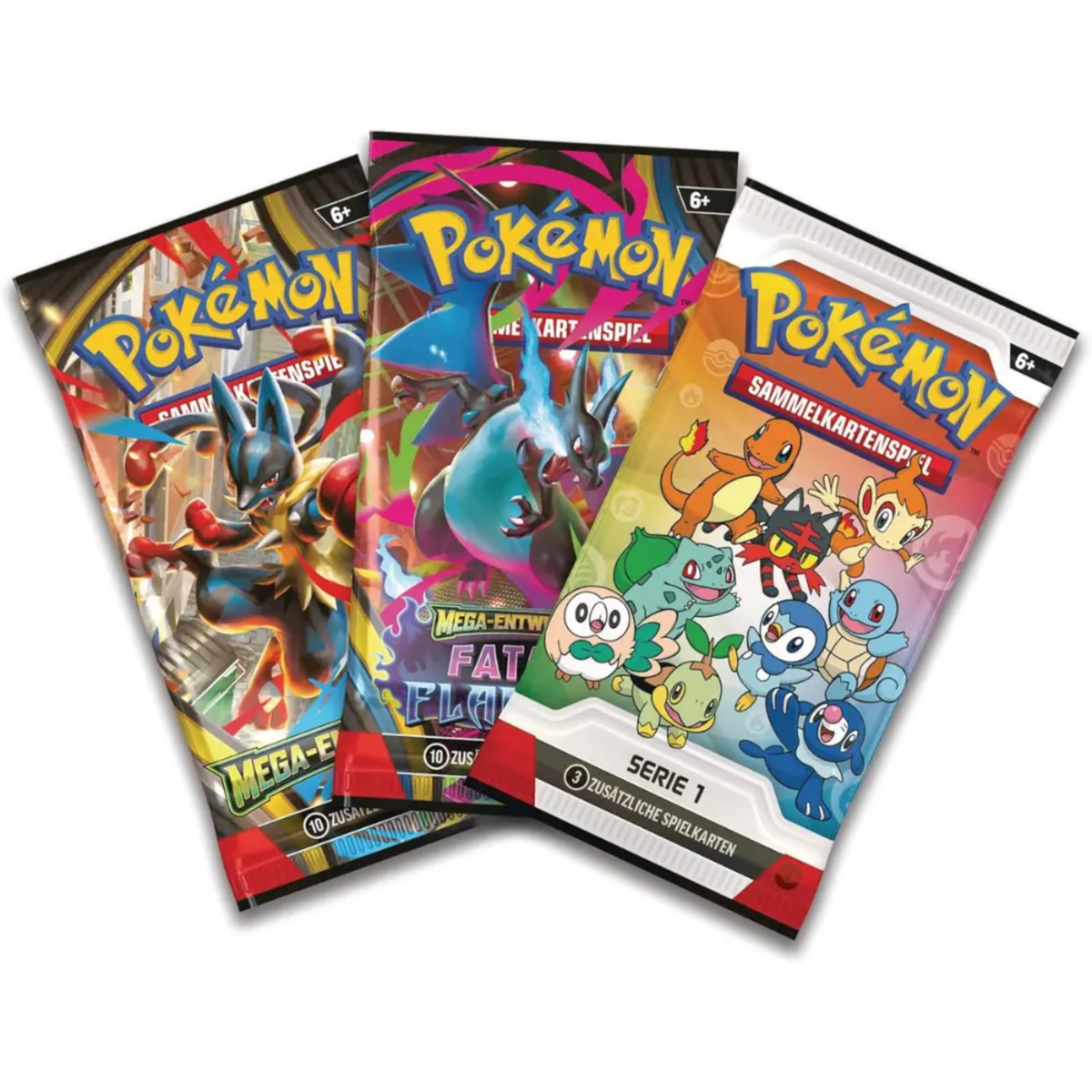 Pokémon - Coffret collection Illustration Premier partenaire Série 1 - Allemand