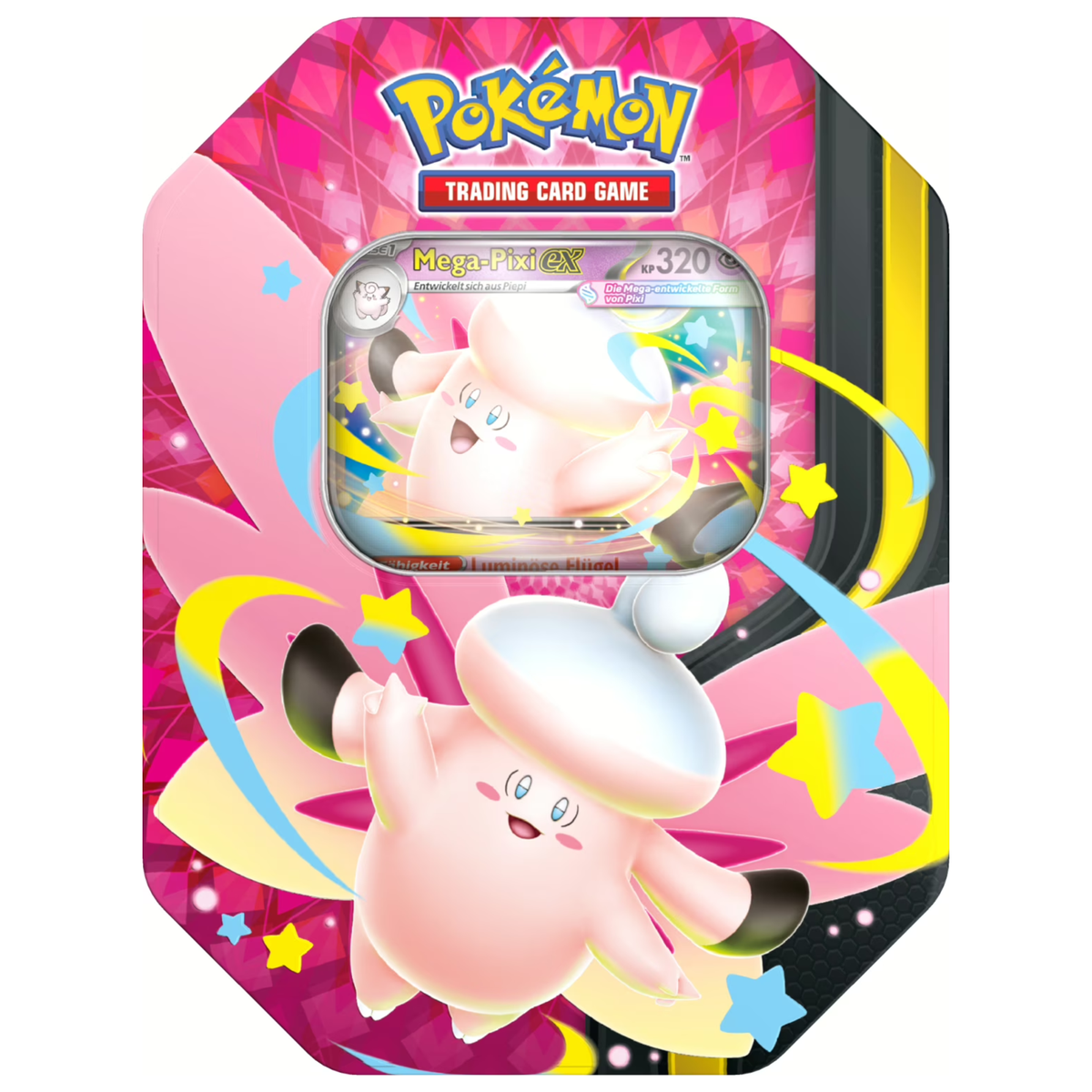 Pokémon - Mega-Entwicklung Boîte métal #129 Mega-Pixi - Allemand
