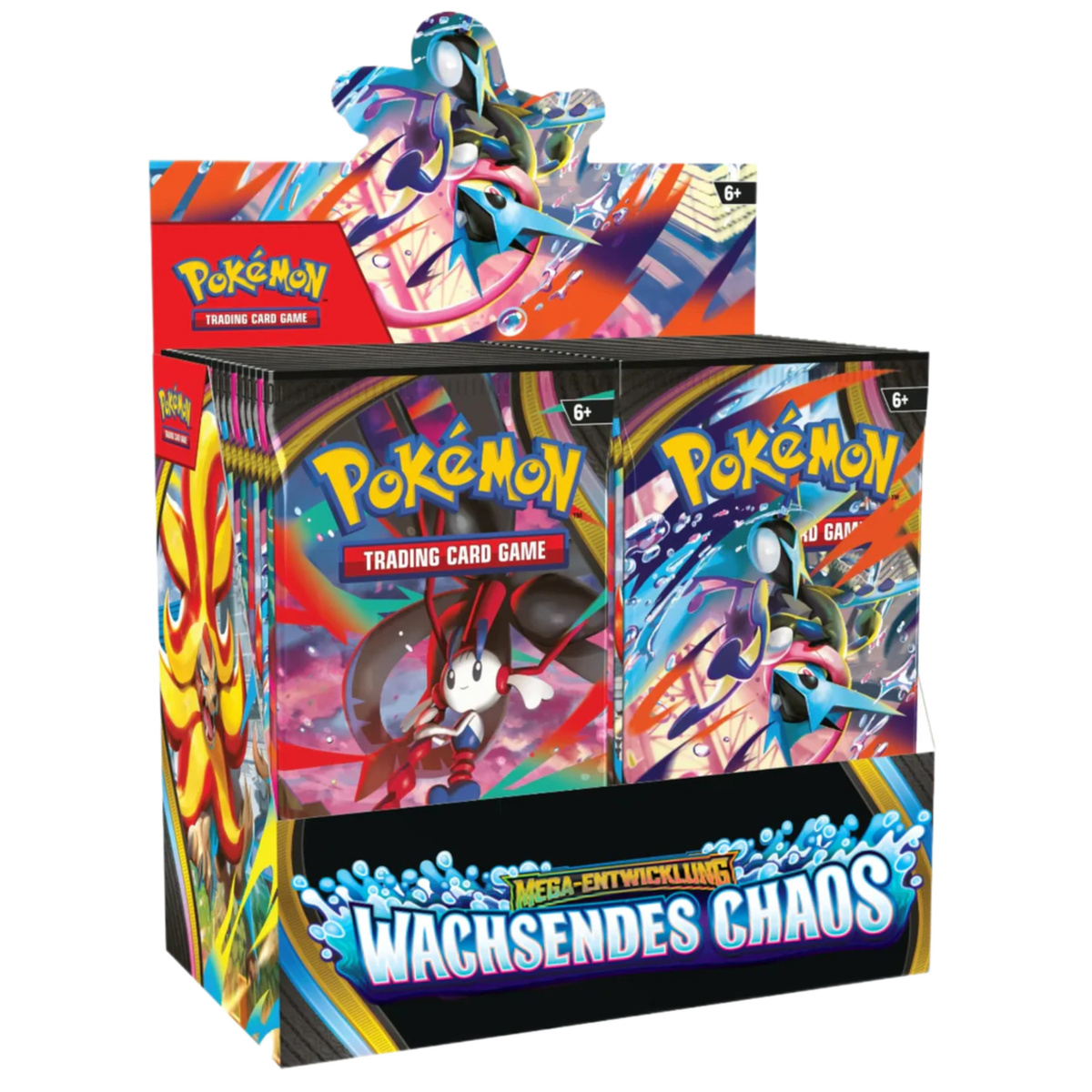 Pokémon - Mega-Entwicklung: Wachsendes Chaos Booster Display - German