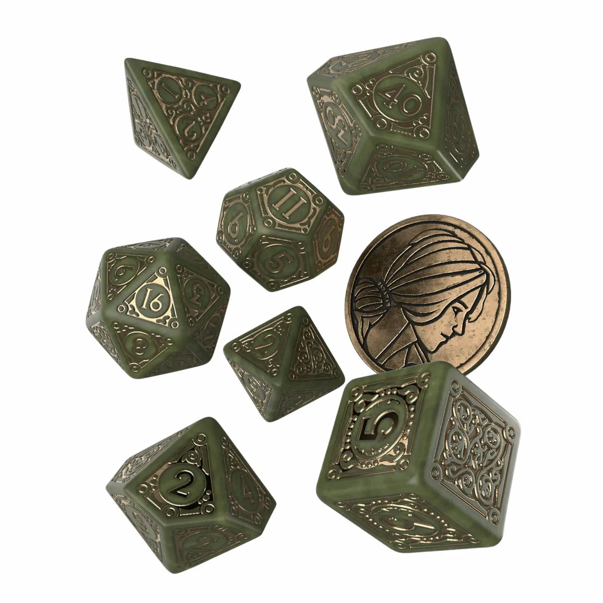 Q Workshop - The Witcher Dice Set: Triss - The Fourteenth of the Hill