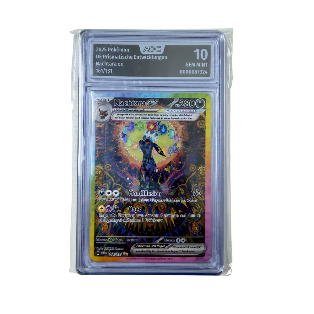 Pokémon - Noctali ex #161/131 (Prismatische Entwicklungen) – AOG 10 Gem mint