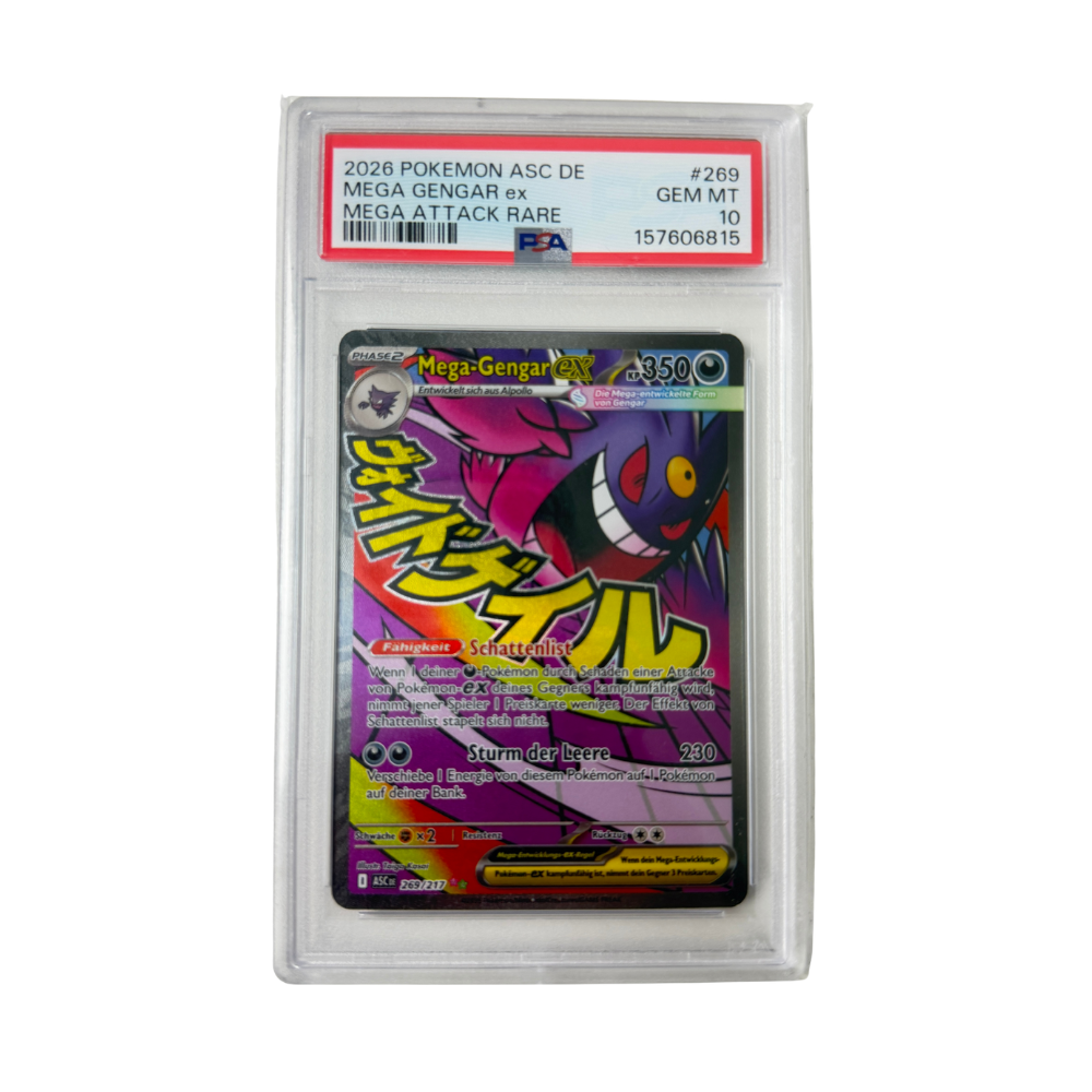 Pokémon - Méga-Ectoplasma ex #269/217 (Ascended Heroes) – PSA 10 Gem mint