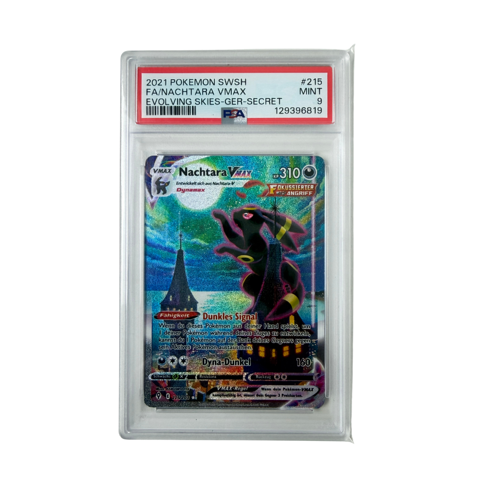 Pokémon - Umbreon VMAX #215/203 (Evolving Skies) – PSA 9 Mint