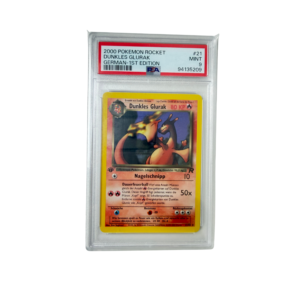 Pokémon - Dracaufeu obscur #21/82 (Team Rocket 1st Edition) – PSA 9 Mint